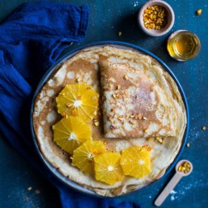 Crepes di farina di ceci
