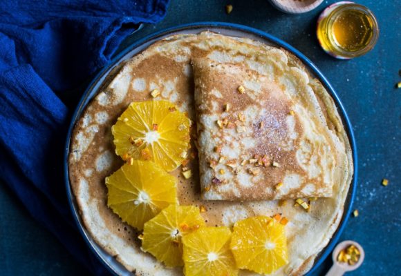 Crepes di farina di ceci
