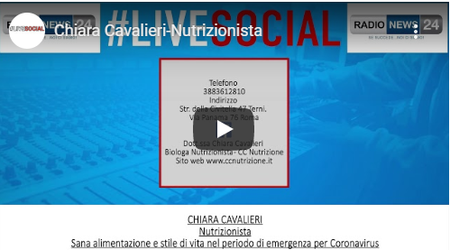 Intervista Radio News 24 #LIVESOCIAL