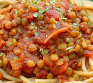 Ragù di lenticchie